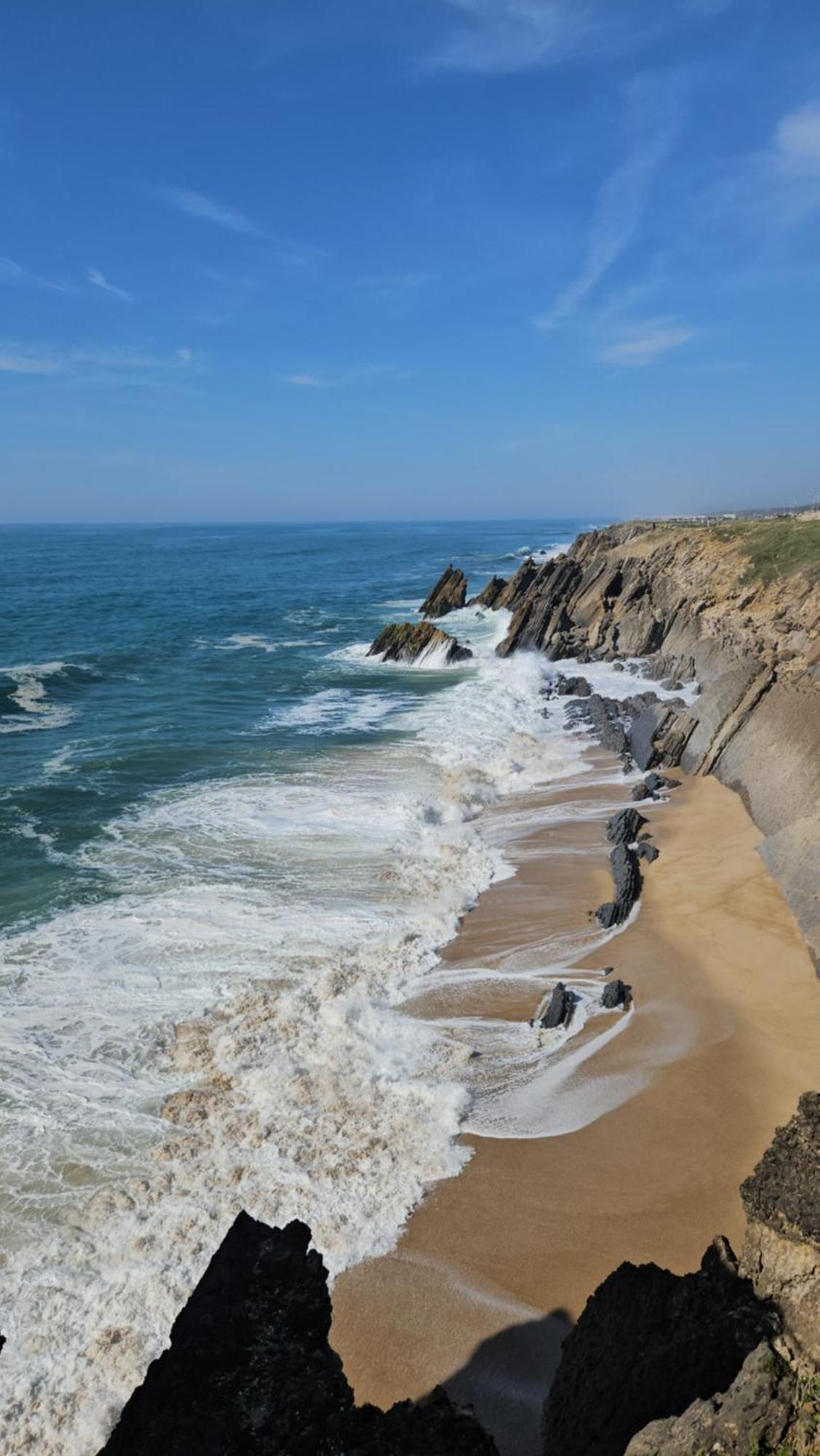 파타이아스 Nazare Uninterrupted Views And Sounds Of The Sea 아파트 외부 사진