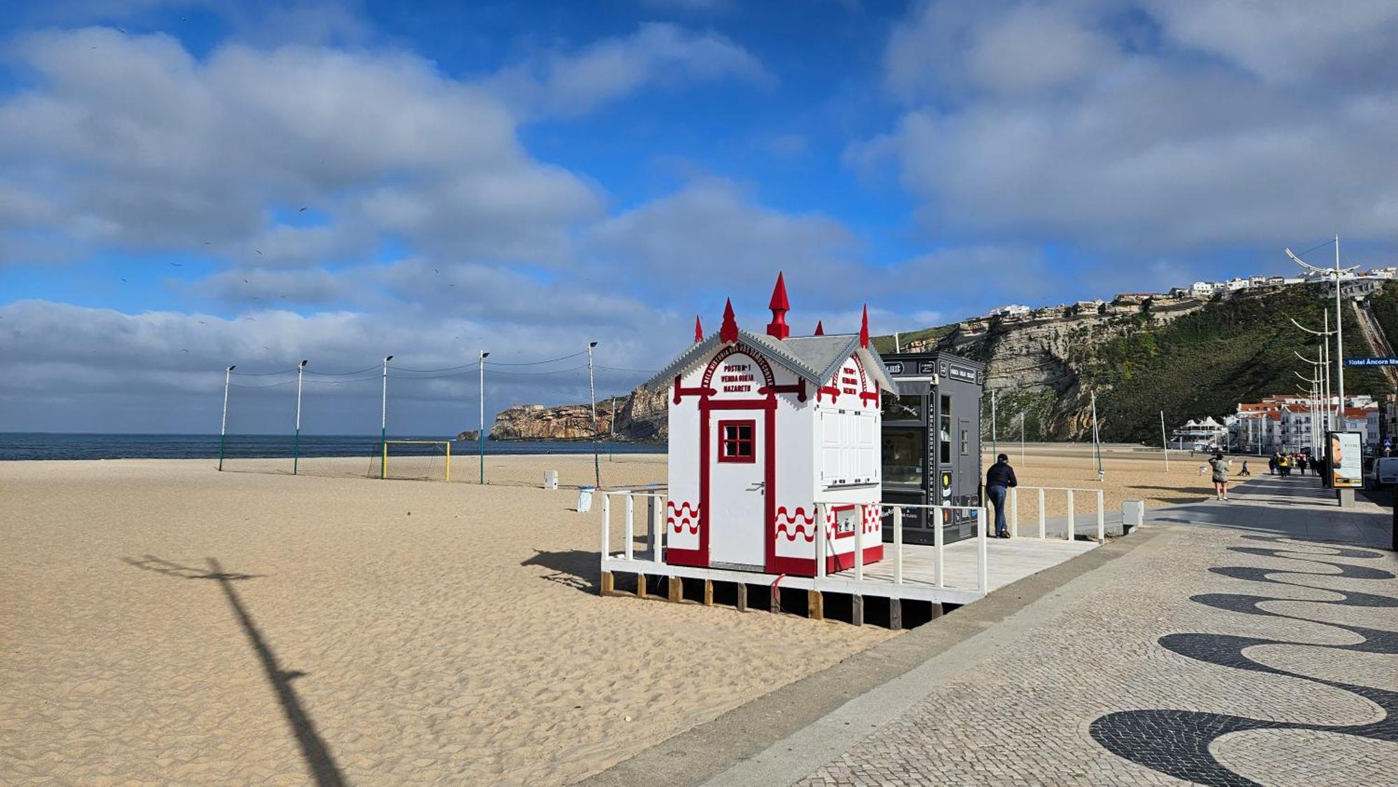 파타이아스 Nazare Uninterrupted Views And Sounds Of The Sea 아파트 외부 사진