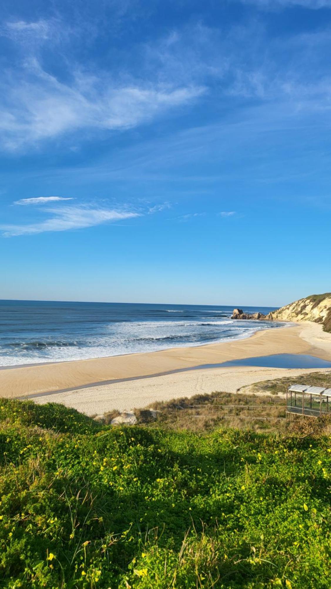 파타이아스 Nazare Uninterrupted Views And Sounds Of The Sea 아파트 외부 사진
